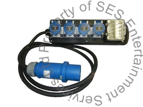 32A/1 in - 4 x 16A/1 out